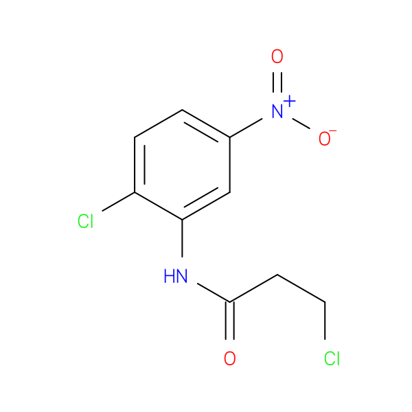 3-Chloro-N-(2-chloro-5-nitrophenyl)propanamide