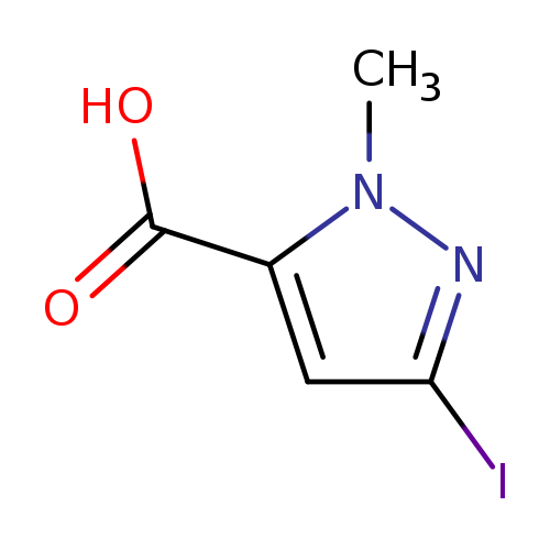 3-iodo-1-methyl-1H-pyrazole-5-carboxylic acid
