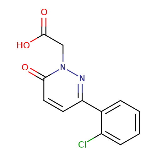 [3-(2-Chlorophenyl)-6-oxopyridazin-1(6h)-yl]acetic acid