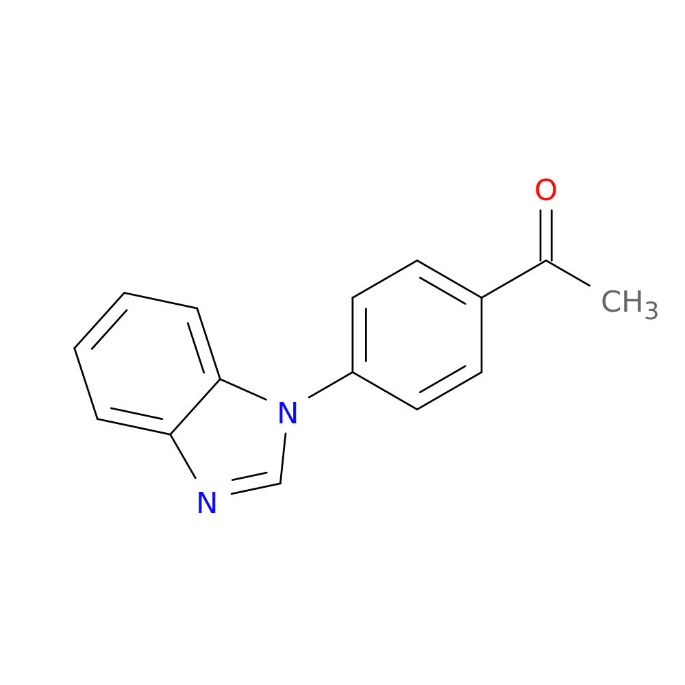 1-[4-(1H-Benzimidazol-1-yl)phenyl]ethanone