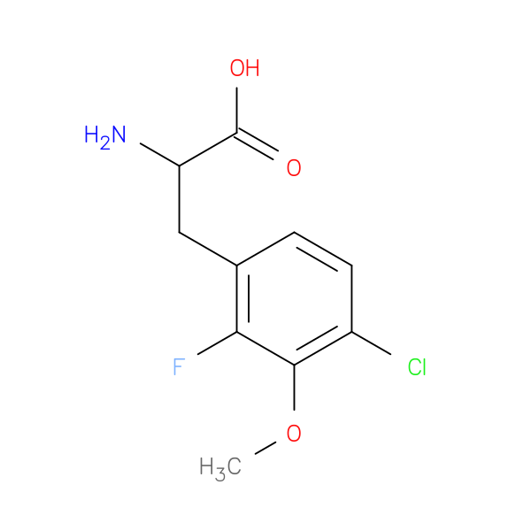 4-Chloro-2-fluoro-3-methoxy-dl-phenylalanine