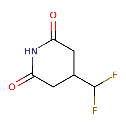 4-DIFLUOROMETHYL-PIPERIDINE-2,6-DIONE