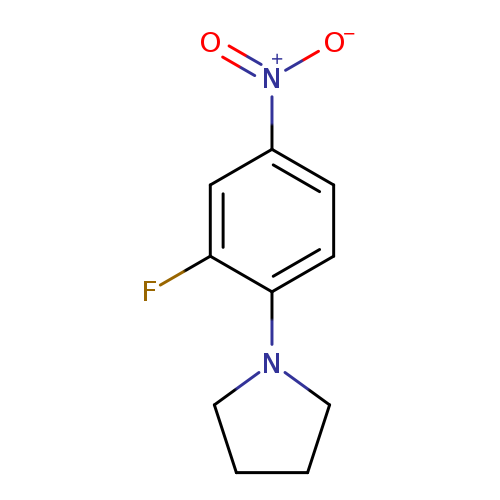 1-(2-Fluoro-4-nitrophenyl)pyrrolidine