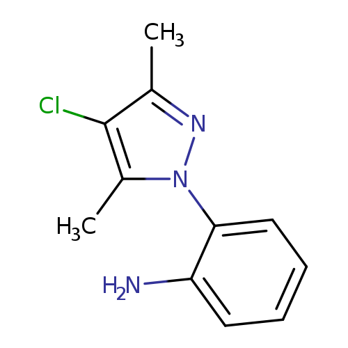 2-(4-Chloro-3,5-dimethyl-1H-pyrazol-1-yl)aniline