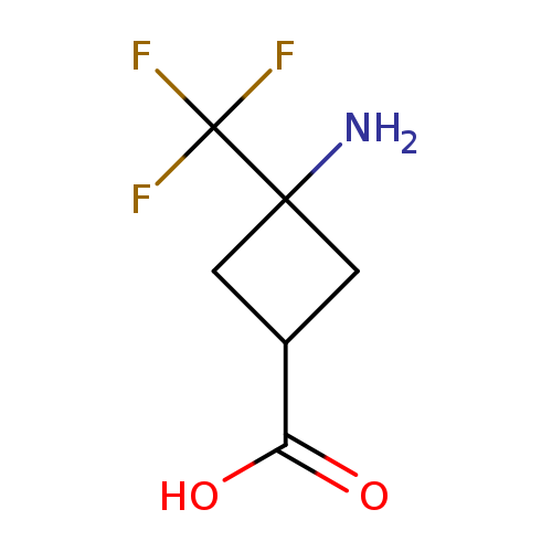 3-amino-3-(trifluoromethyl)cyclobutane-1-carboxylic acid