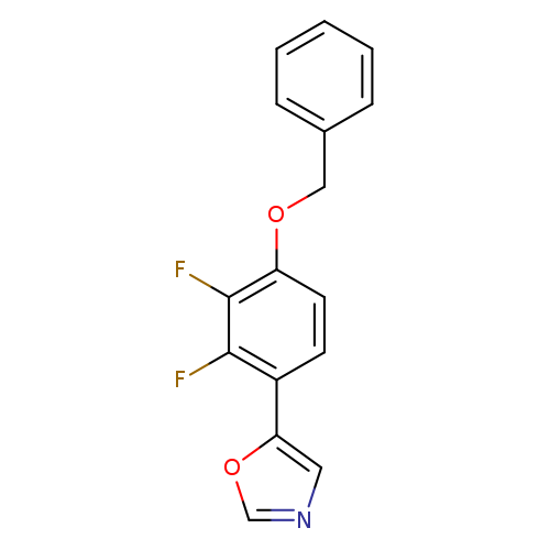 5-(4-(benzyloxy)-2,3-difluorophenyl)oxazole