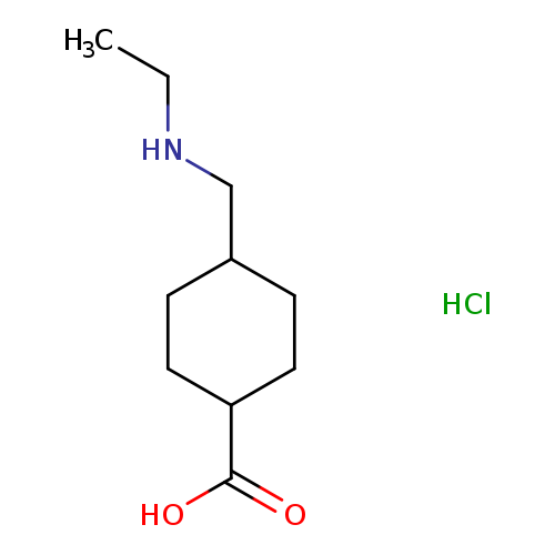 4-[(ethylamino)methyl]cyclohexane-1-carboxylic acid hydrochloride, Mixture of diastereomers