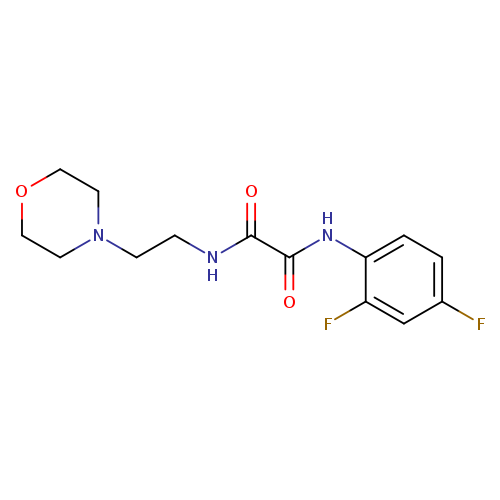 N-(2,4-difluorophenyl)-N'-[2-(morpholin-4-yl)ethyl]ethanediamide