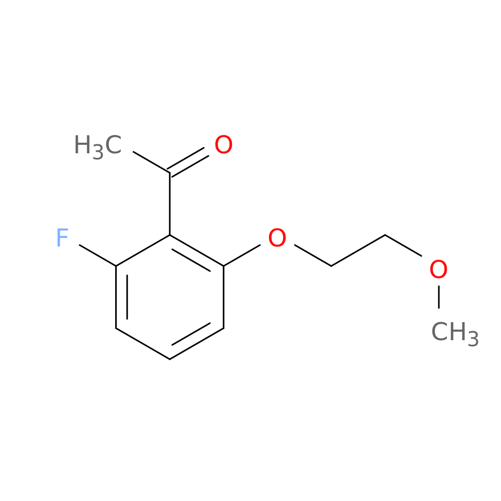 1-[2-Fluoro-6-(2-methoxyethoxy)phenyl]ethan-1-one