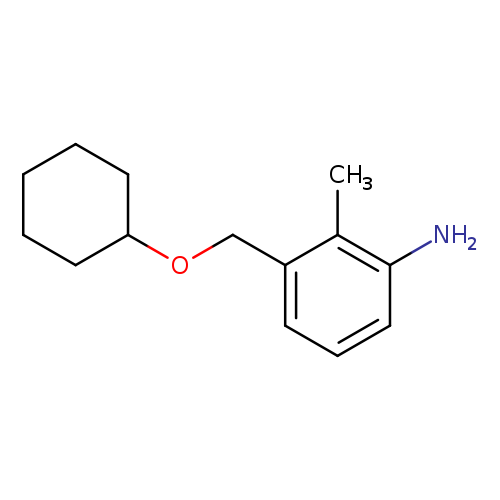 3-[(cyclohexyloxy)methyl]-2-methylaniline