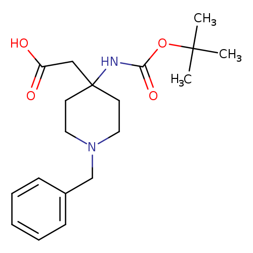 2-(1-benzyl-4-{[(tert-butoxy)carbonyl]amino}piperidin-4-yl)acetic acid