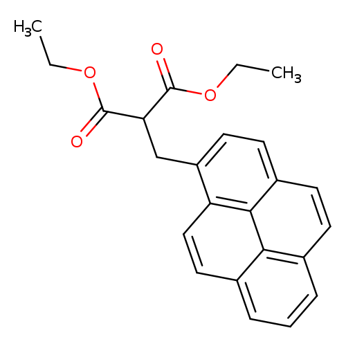 1,3-Diethyl 2-(pyren-1-ylmethyl)propanedioate