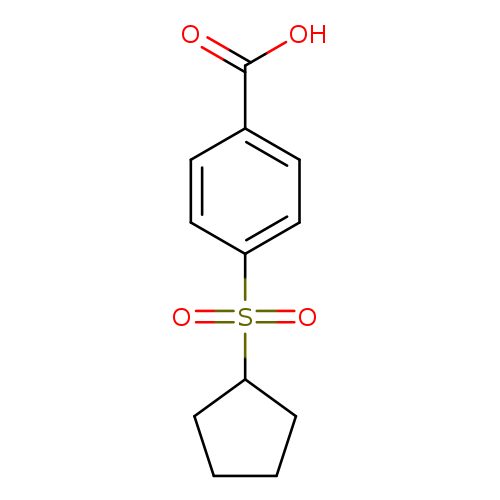4-(cyclopentanesulfonyl)benzoic acid