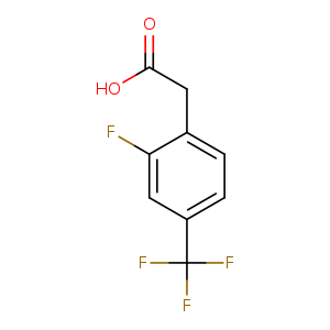 Benzeneacetic acid, 2-fluoro-4-(trifluoromethyl)-