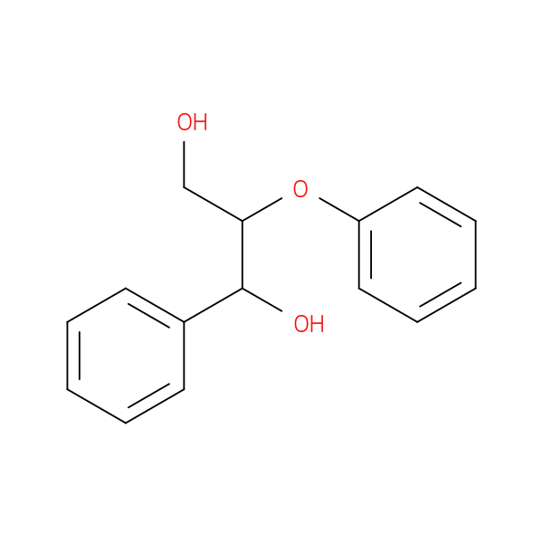 2-Phenoxy-1-phenylpropane-1,3-diol