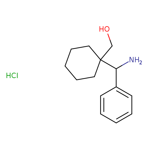 {1-[amino(phenyl)methyl]cyclohexyl}methanol hydrochloride
