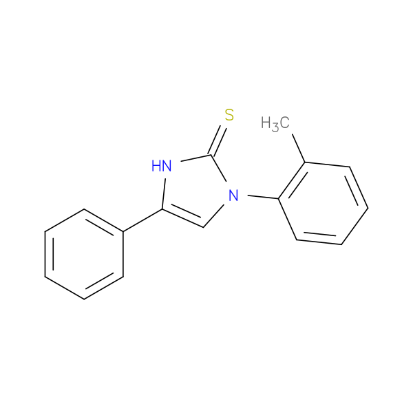 4-Phenyl-1-o-tolyl-1,3-dihydro-imidazole-2-thione