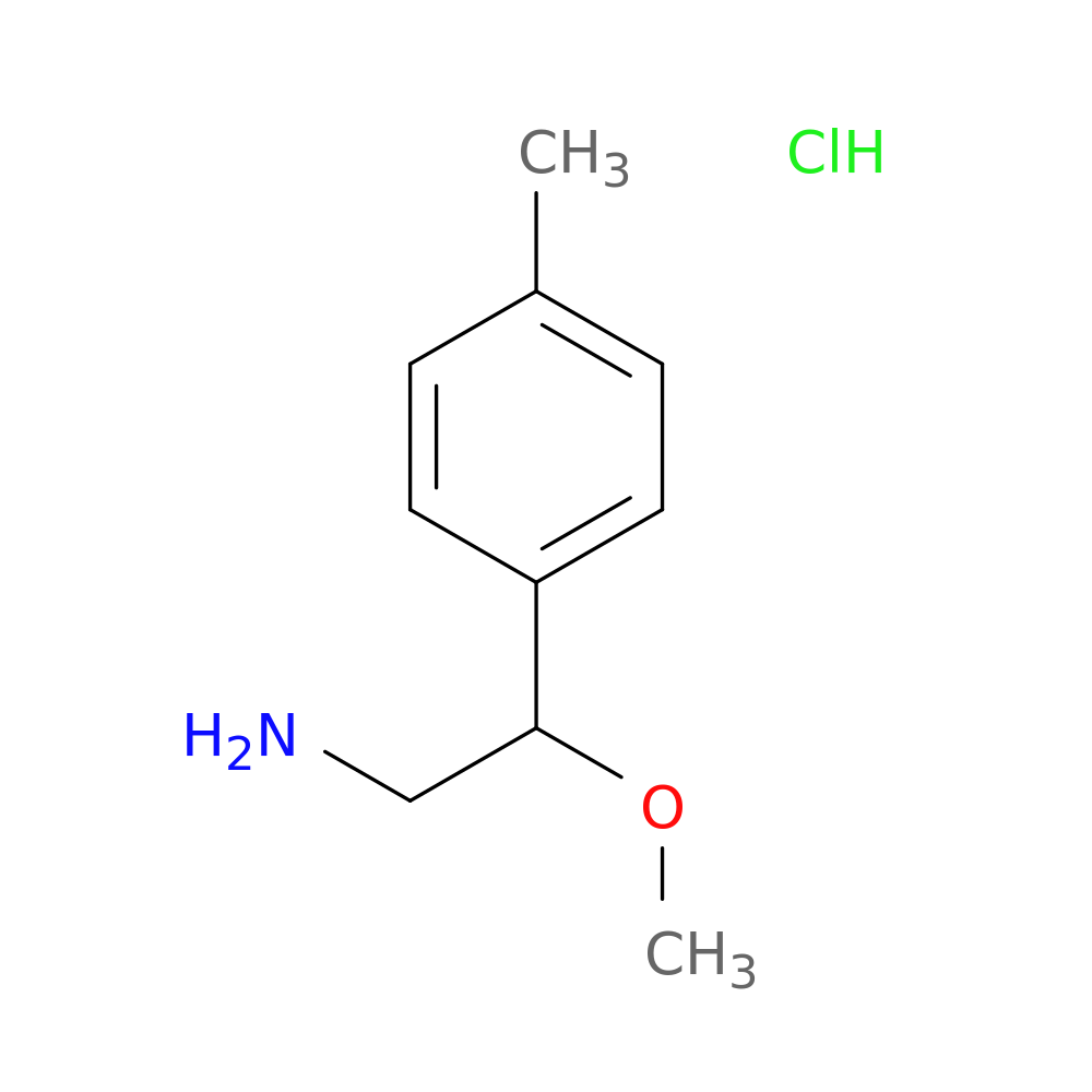 2-methoxy-2-(4-methylphenyl)ethan-1-amine hydrochloride