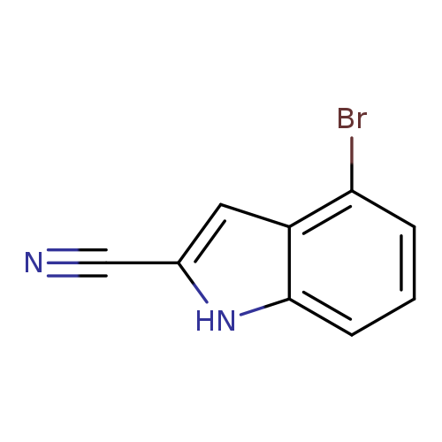 4-Bromo-1H-indole-2-carbonitrile
