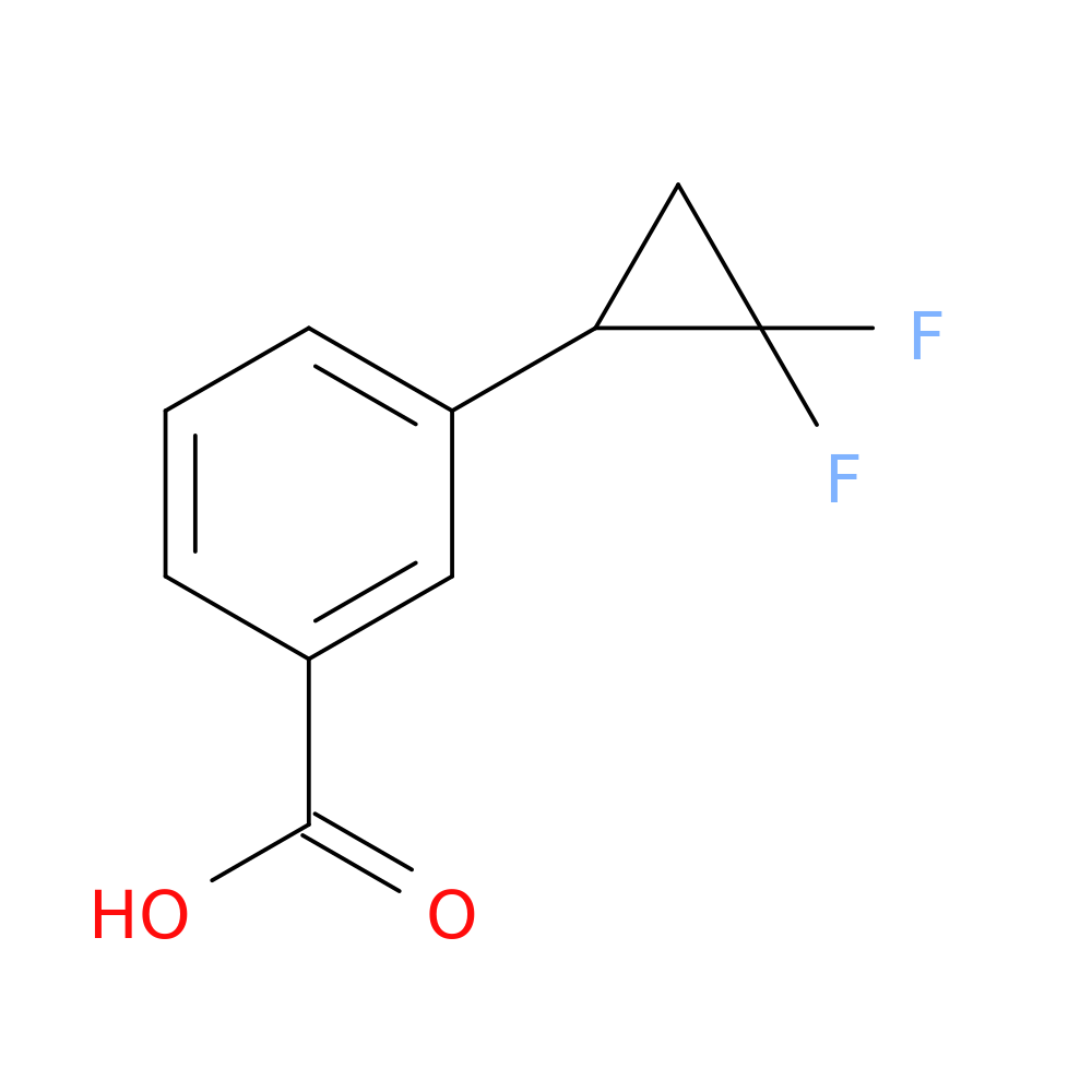 3-(2,2-difluorocyclopropyl)benzoic acid