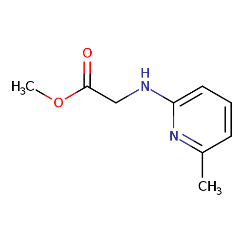 methyl 2-[(6-methylpyridin-2-yl)amino]acetate