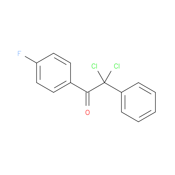 2,2-dichloro-1-(4-fluorophenyl)-2-phenylethanone