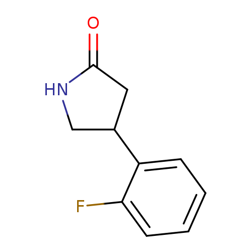 4-(2-fluorophenyl)pyrrolidin-2-one