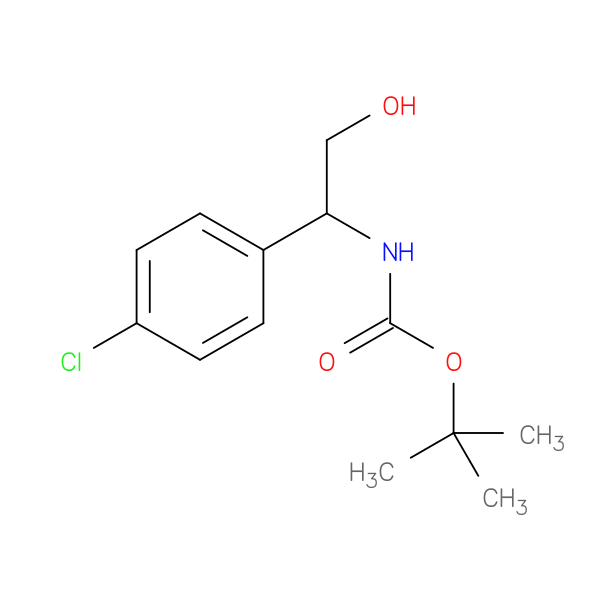 tert-Butyl (1-(4-chlorophenyl)-2-hydroxyethyl)carbamate