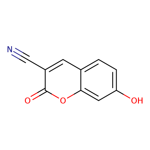 2H-1-Benzopyran-3-carbonitrile, 7-hydroxy-2-oxo-