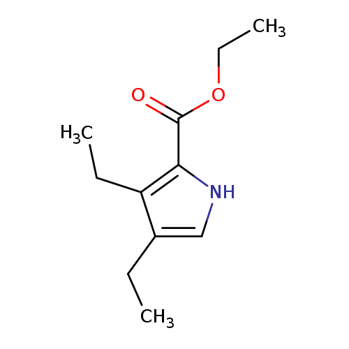 1H-Pyrrole-2-carboxylic acid, 3,4-diethyl-, ethyl ester
