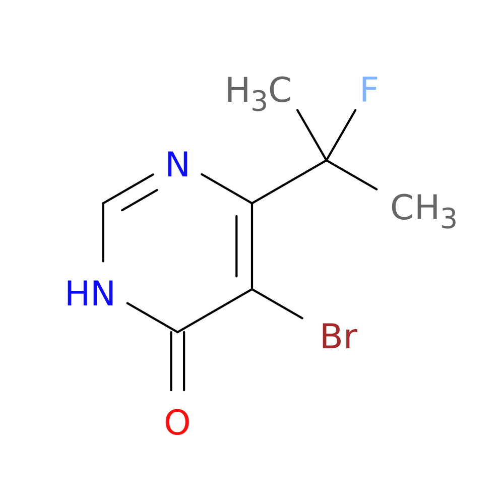 5-Bromo-6-(1-fluoro-1-methyl-ethyl)-3H-pyrimidin-4-one