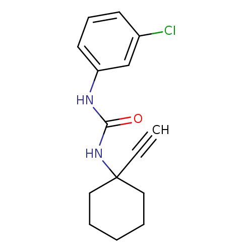 1-(3-chlorophenyl)-3-(1-ethynylcyclohexyl)urea