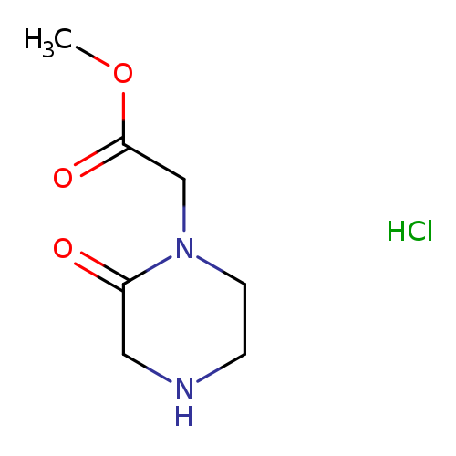 Methyl (2-oxopiperazin-1-yl)acetate hyrdochloride