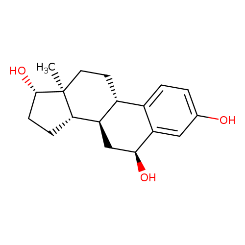 Estra-1,3,5(10)-triene-3,6,17-triol, (6α,17β)-