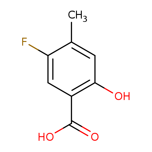 5-fluoro-2-hydroxy-4-methylbenzoic acid