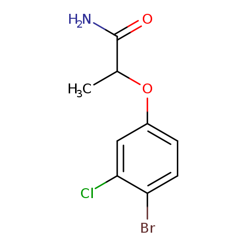2-(4-Bromo-3-chlorophenoxy)propanamide