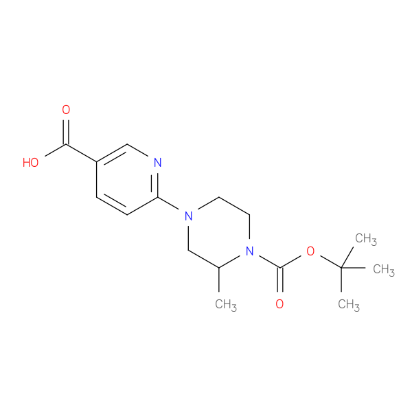 4-(5-CARBOXY-(PYRIDIN-2-YL))-2-METHYL-PIPERAZINE-1-CARBOXYLIC ACID TERT-BUTYL ESTER