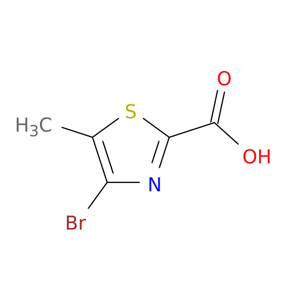 4-bromo-5-methyl-1,3-thiazole-2-carboxylic acid