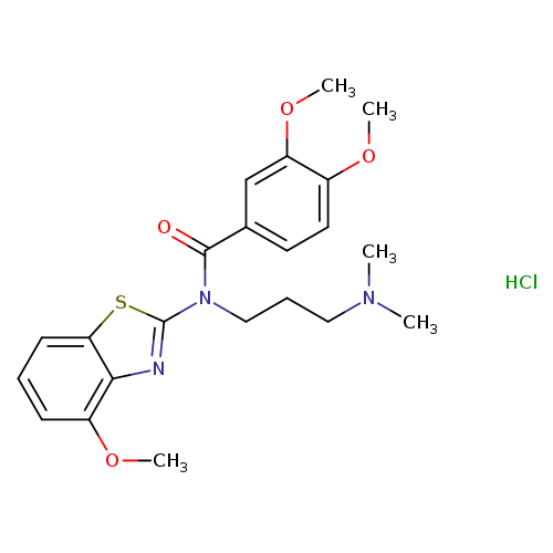 N-[3-(dimethylamino)propyl]-3,4-dimethoxy-N-(4-methoxy-1,3-benzothiazol-2-yl)benzamide hydrochloride