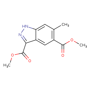 1H-Indazole-3,5-dicarboxylic acid, 6-methyl-, 3,5-dimethyl ester