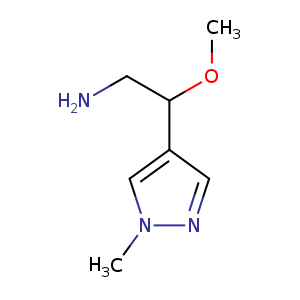 2-methoxy-2-(1-methyl-1H-pyrazol-4-yl)ethan-1-amine