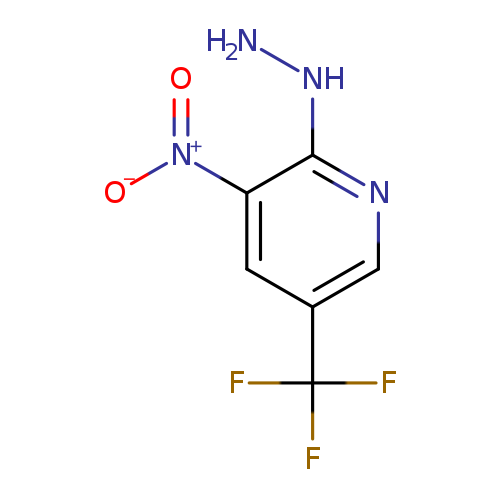 Pyridine, 2-hydrazinyl-3-nitro-5-(trifluoromethyl)-