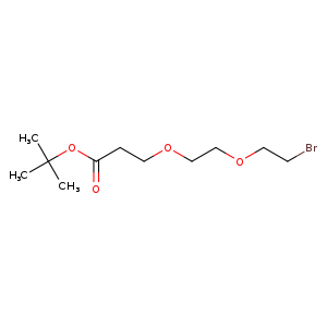 Propanoic acid, 3-[2-(2-bromoethoxy)ethoxy]-, 1,1-dimethylethyl ester