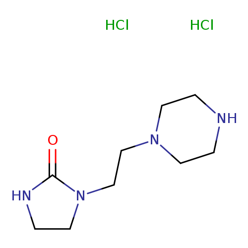1-[2-(piperazin-1-yl)ethyl]imidazolidin-2-one dihydrochloride