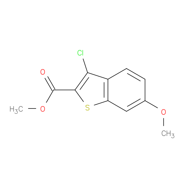 Benzo[b]thiophene-2-carboxylic acid, 3-chloro-6-methoxy-, methyl ester