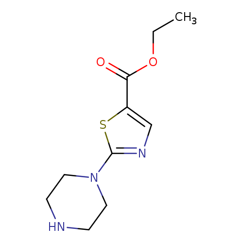 ethyl 2-(piperazin-1-yl)-1,3-thiazole-5-carboxylate