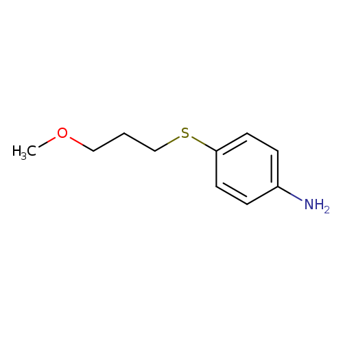 4-[(3-methoxypropyl)sulfanyl]aniline