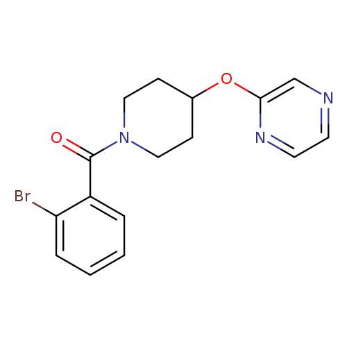 2-{[1-(2-bromobenzoyl)piperidin-4-yl]oxy}pyrazine