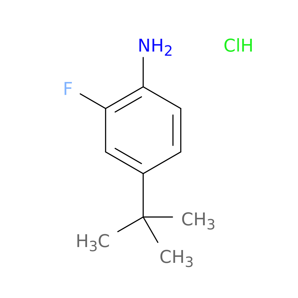 4-tert-butyl-2-fluoroaniline hydrochloride