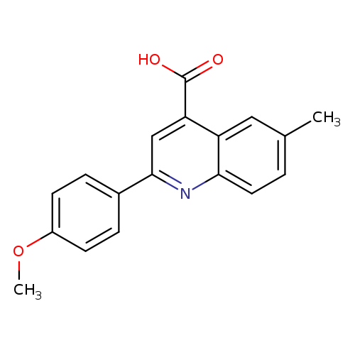 2-(4-Methoxyphenyl)-6-methylquinoline-4-carboxylic acid